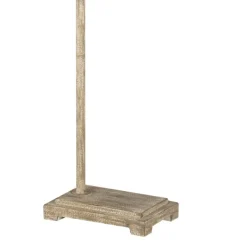 Floor Lamps-Kirkland's Home Cream Traditional Spindle Floor Lamp White