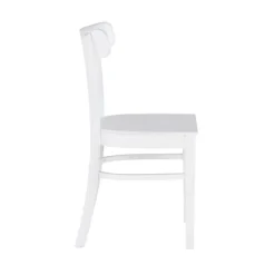 Accent Chairs-Kirkland's Home Daisy Curved Plank 2-Pc. Accent Chair Set White
