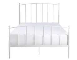 Beds & Headboards-Kirkland's Home Daisy Modern Arch Full Bed Frame White