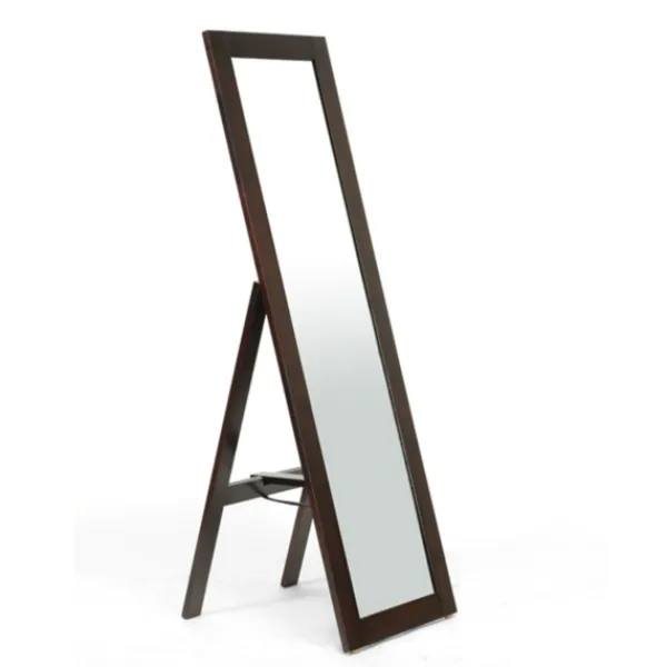 Full Length & Floor Mirrors-Kirkland's Home Dark Brown Modern Standing Mirror, 21X60 In.