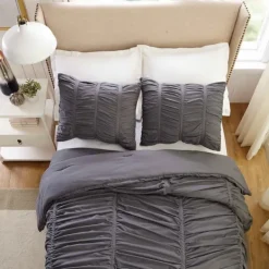 Comforters-Kirkland's Home Dark Emily 2-Pc. Twin/Twin Xl Comforter Set Gray