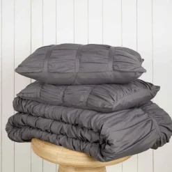Comforters-Kirkland's Home Dark Emily 2-Pc. Twin/Twin Xl Comforter Set Gray