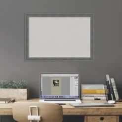 Memo & Chalkboards-Kirkland's Home Dark Framed Corkboard Gray