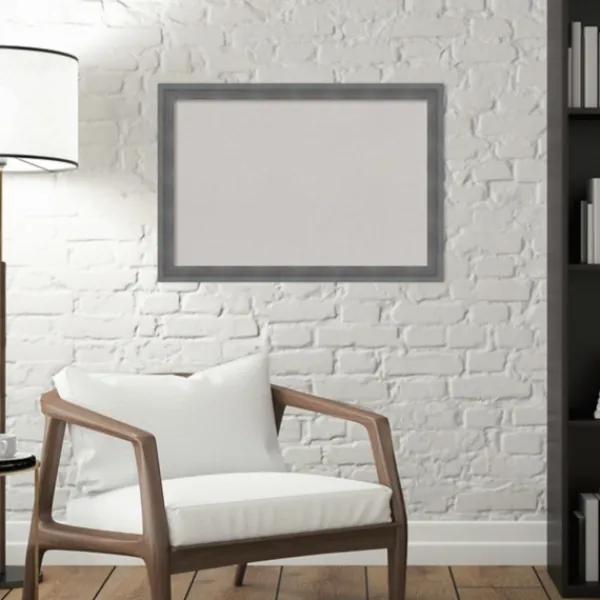 Memo & Chalkboards-Kirkland's Home Dark Framed Corkboard Gray
