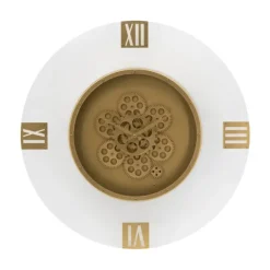 Clocks-Kirkland's Home Dark Gold Exposed Gearwork Wall Clock