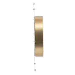 Clocks-Kirkland's Home Dark Gold Exposed Gearwork Wall Clock