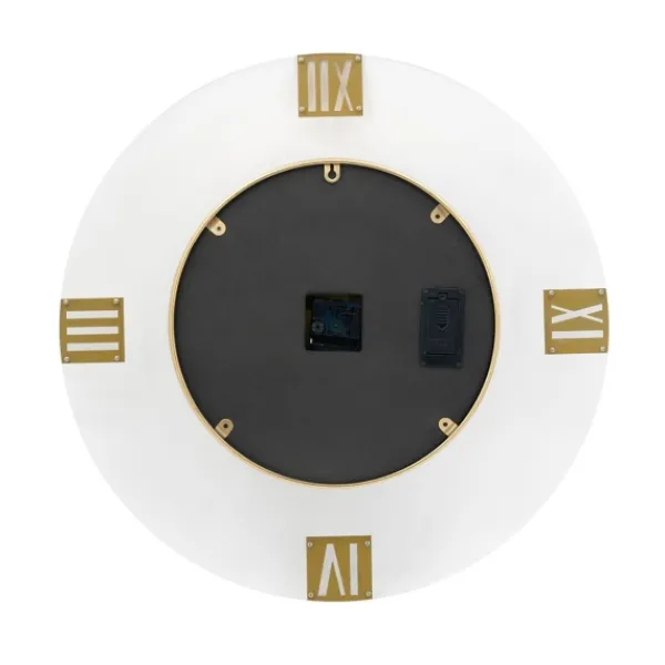 Clocks-Kirkland's Home Dark Gold Exposed Gearwork Wall Clock