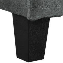 Sofas & Loveseats-Kirkland's Home Dark Kelly Microfiber Rolled Arm Loveseat Gray