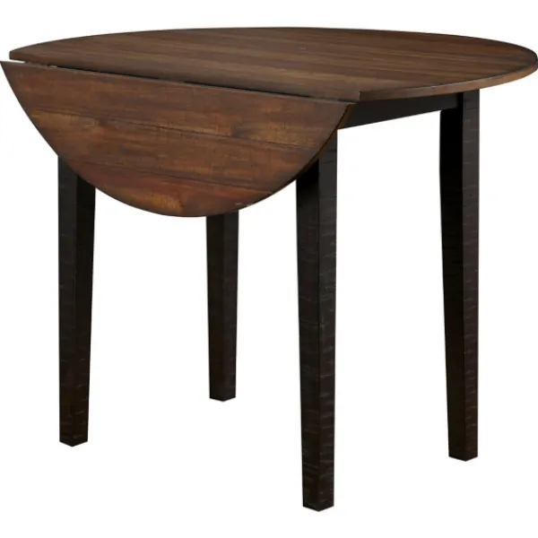 Dining Tables-Kirkland's Home Dark Oak And Walnut 3-Pc. Dining Set Brown