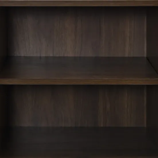 Tv Stands & Media Consoles-Kirkland's Home Dark Walnut Mid-Century 4-Door Tv Stand Brown
