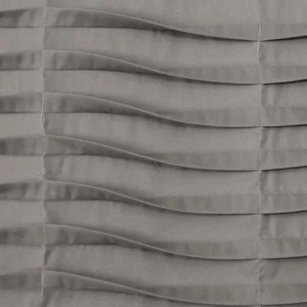Curtains & Drapes-Kirkland's Home Dark Wave Pattern Valance Gray