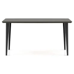 Dining Tables-Kirkland's Home Dark Wood And Metal Dining Table Gray
