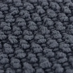 Pillows-Kirkland's Home Dark Woven Nubby Pillow Gray