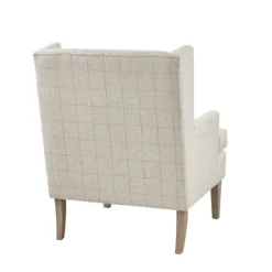 Accent Chairs-Kirkland's Home Decker Martha Stewart Accent Chair Ivory