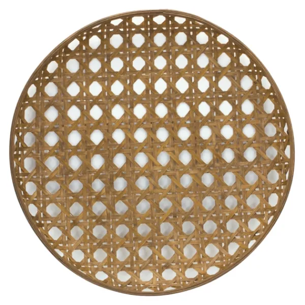 Decorative Trays-Kirkland's Home Decorative 26 In. Bamboo Tray Tan