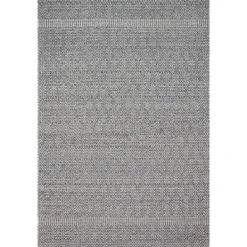 Outdoor Rugs-Kirkland's Home Denim And Gray Zig Zag Outdoor Area Rug, 5X7 Blue/Gray