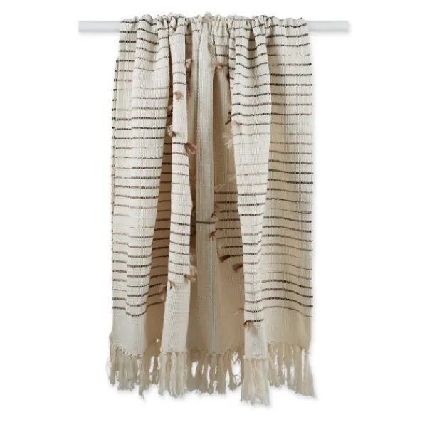 Blankets & Throws-Kirkland's Home Diamond Cut Throw Brown