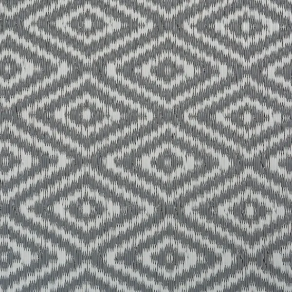 Outdoor Rugs-Kirkland's Home Diamond Outdoor/Indoor Area Rug, 4X6 Gray