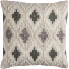 Pillows-Kirkland's Home Diamond Textured Pillow Gray