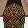 Wall Plaques-Kirkland's Home Diamonds Kwanzaa Decorative Table Runner, 72 In.