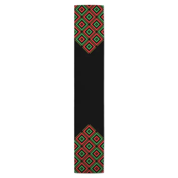 Wall Plaques-Kirkland's Home Diamonds Kwanzaa Decorative Table Runner, 90 In.