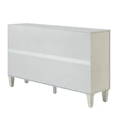Cabinets & Sideboards-Kirkland's Home Dietrich Wood 4-Door Sideboard White