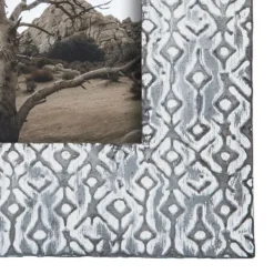 Picture Frames-Kirkland's Home Distressed Gray Diamond Picture Frame, 4X6