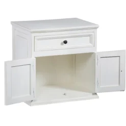 Nightstands-Kirkland's Home Distressed Nightstand White