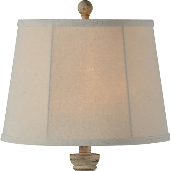 Buffet Lamps-Kirkland's Home Distressed Rodan Buffet Lamps, Set Of 2 Ivory