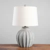 Table Lamps-Kirkland's Home Distressed Stone Table Lamp Ivory