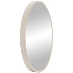 Decorative Mirrors-Kirkland's Home Distressed White Metal Wall Mirror