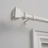 Curtain Rods & Hardware-Kirkland's Home Distressed White Napoleon Curtain Rod, 120 In.