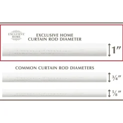 Curtain Rods & Hardware-Kirkland's Home Distressed White Napoleon Curtain Rod, 120 In.