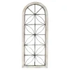 Wall Plaques-Kirkland's Home Distressed Wood And Metal Window Wall Plaque White