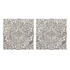 Wall Plaques-Kirkland's Home Distressed Wood Carved Wall Panels, Set Of 2 White