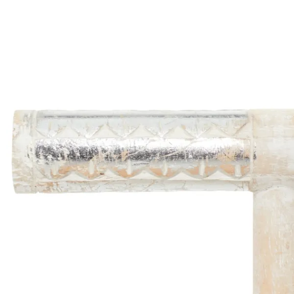 Decorative Accents-Kirkland's Home Distressed Wood Jewelry Stand Silver