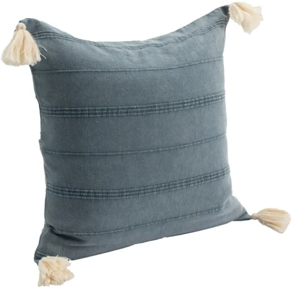 Pillows-Kirkland's Home Dobby Loomed Pillow Blue