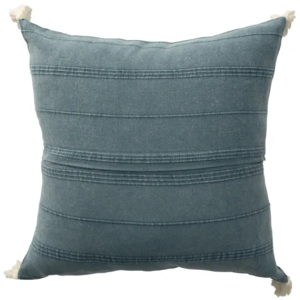 Pillows-Kirkland's Home Dobby Loomed Pillow Blue