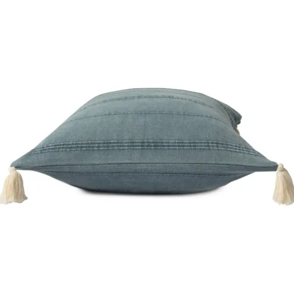 Pillows-Kirkland's Home Dobby Loomed Pillow Blue