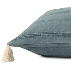 Pillows-Kirkland's Home Dobby Loomed Pillow Blue