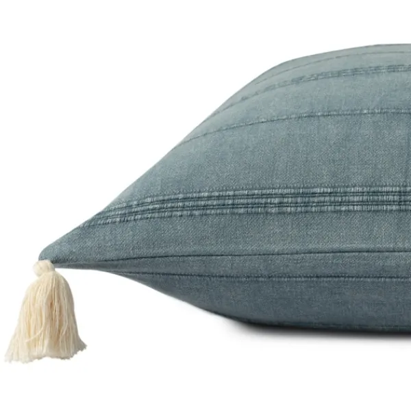 Pillows-Kirkland's Home Dobby Loomed Pillow Blue
