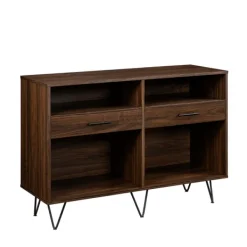 Console Tables-Kirkland's Home Doreen Dark Brown Hairpin Console Table