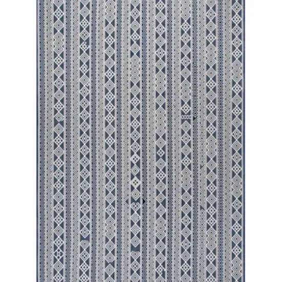 Outdoor Rugs-Kirkland's Home Dotted Trellis Outdoor Area Rug, 5X7 Brown