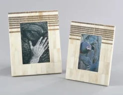 Picture Frames-Kirkland's Home Dotted Wide Border Picture Frame, 4X6