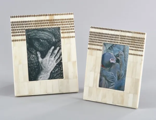 Picture Frames-Kirkland's Home Dotted Wide Border Picture Frame, 4X6