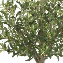 Trees & Topiaries-Kirkland's Home Double Ball Olive Tree Topiary