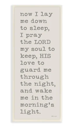 Wall Quotes & Signs-Kirkland's Home Down To Sleep Framed Giclee Canvas Art Print Black/Ivory