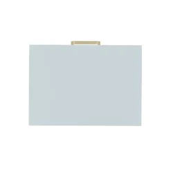 Nightstands-Kirkland's Home 2-Drawer Nightstand With Gold Hardware Gray