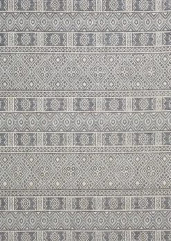Outdoor Rugs-Kirkland's Home Draya Indoor/Outdoor Area Rug, 5X7 Blue