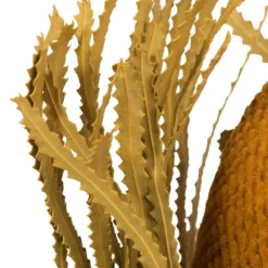 Stems & Bouquets-Kirkland's Home Dried And Dyed Jumbo Banksia Stems, Set Of 3 Gold